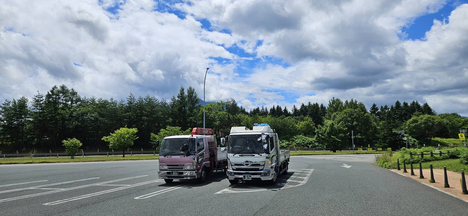 輸送中の休憩2